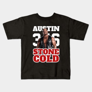 Wwe Austin Smackdown Kids T-Shirt